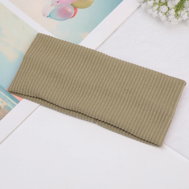 Faixa de Cabelo em Malha Coreana – Conforto, Estilo e Ajuste Perfeito