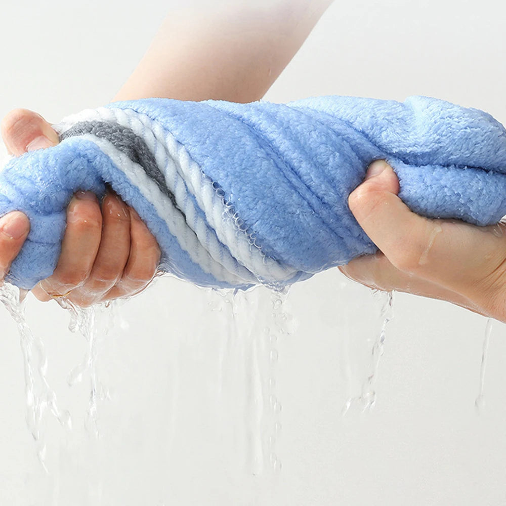 Turbante de Microfibra Premium – Secagem Rápida Dupla Camada