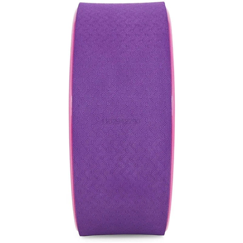 Roda de Yoga 12" – Apoio para Alongamento, Correção de Postura e Alívio das Costas