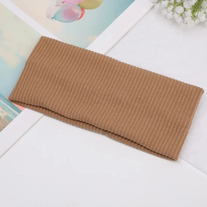 Faixa de Cabelo em Malha Coreana – Conforto, Estilo e Ajuste Perfeito