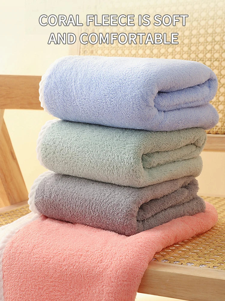 Turbante de Microfibra Premium – Secagem Rápida Dupla Camada