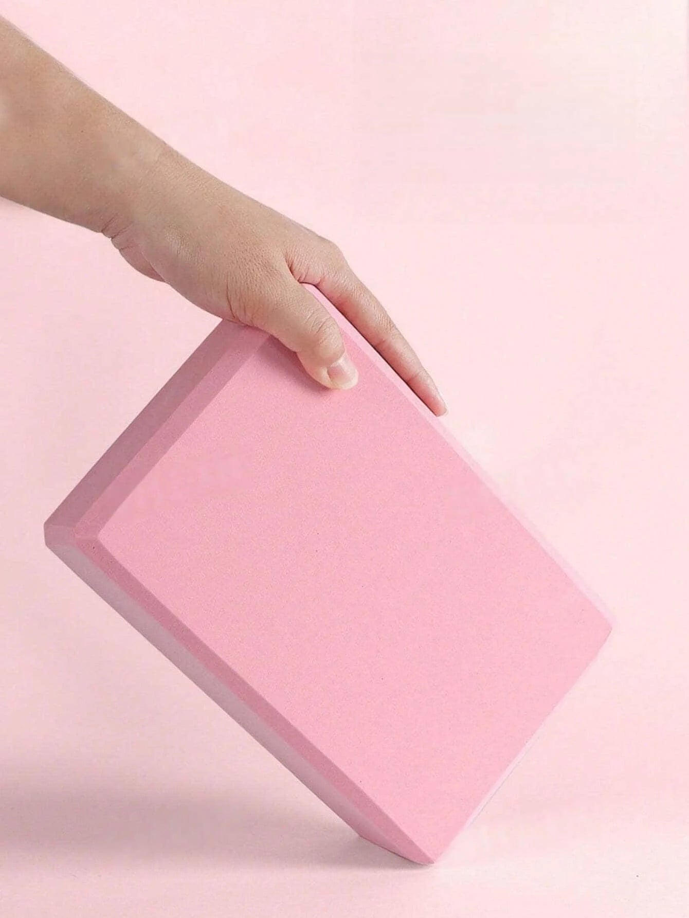 Kit 2 Blocos de Yoga em EVA – Alta Densidade, Antiderrapante e Bordas Arredondadas