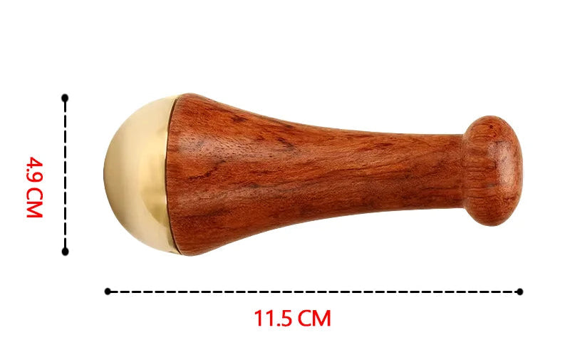 Gua Sha Kansa – Ferramenta de Massagem Facial em Madeira Premium