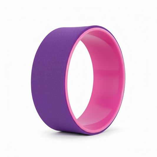 Roda de Yoga 12" – Apoio para Alongamento, Correção de Postura e Alívio das Costas