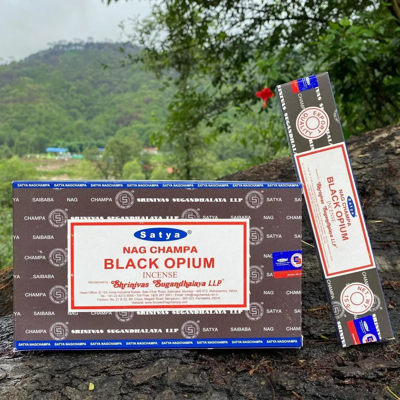 Kit Aromático Satya Nag Champa – 5 Caixas | Essências Indianas Tradicionais