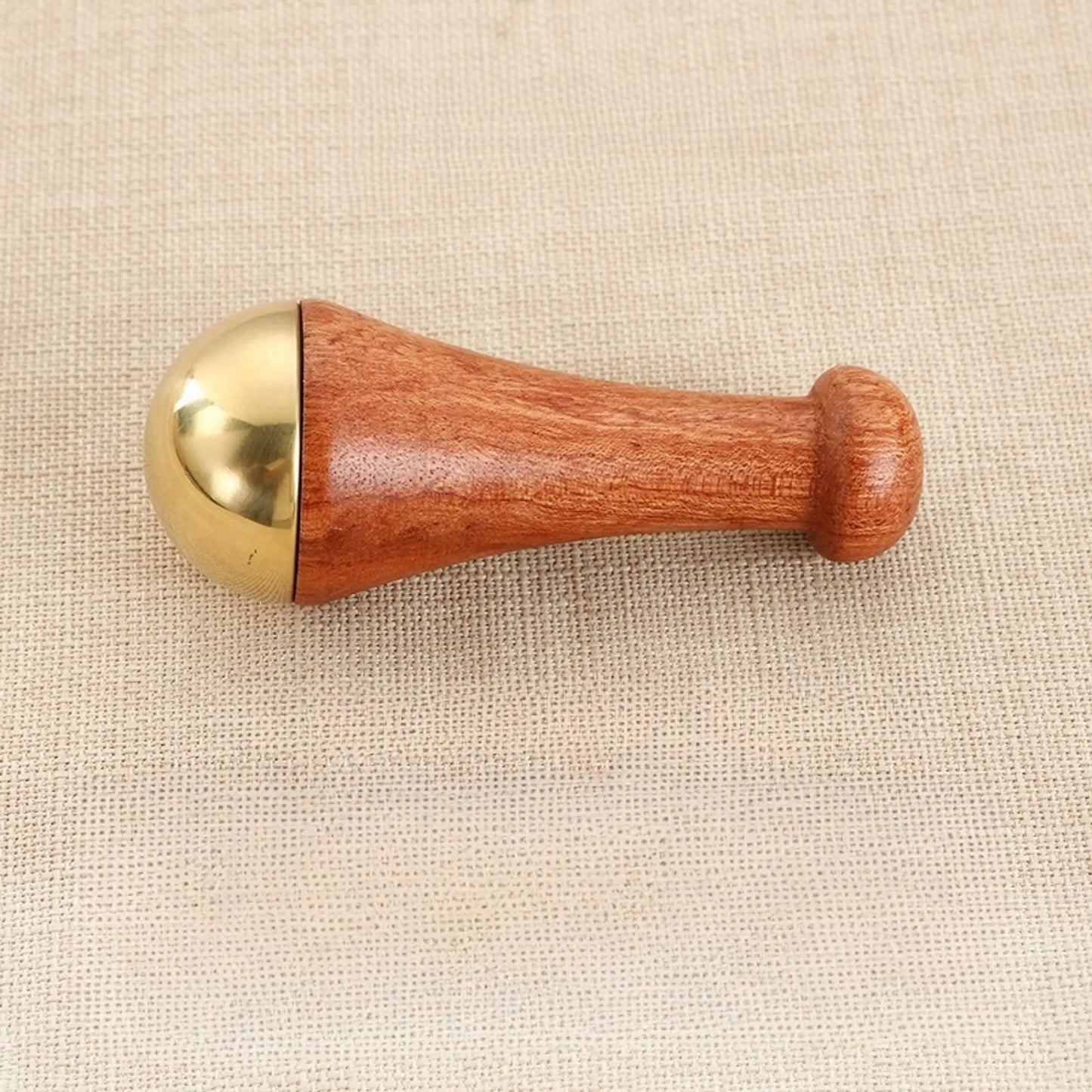 Gua Sha Kansa – Ferramenta de Massagem Facial em Madeira Premium